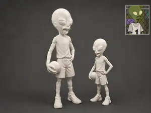 Victor Wembanyama in Versione Alieno: Futurama
