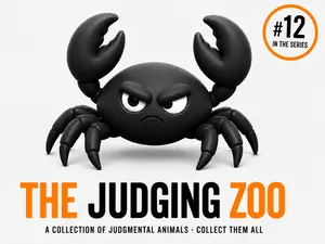 Grumpy Crab – The Judging Zoo #12 | Easy Print