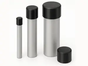 Round Tube End Caps – External Push-Fit Covers 