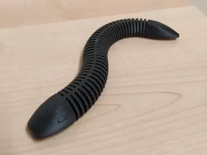 Flexible worm