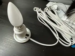 Modified Lamp Base for Ikea Strala Kit