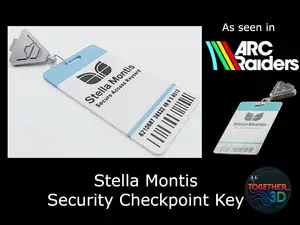 Stella Montis Security Checkpoint key card