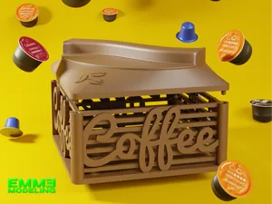Coffee Capsule Holder – Elegant & Scalable Design
