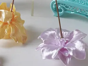 百合香插摆件 装饰品