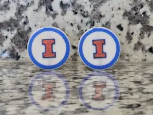 University Of Illinois Hoodie Drawstring Bead