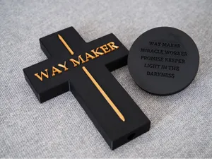Cross WAY MAKER 十字架摆件 挂件 装饰