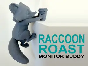 Raccoon Coffee Roast Monitor Buddy