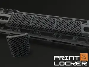 (Snap In) M-LOK Rail Covers Diamond Grip