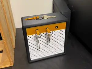 Schlüsselhalter im Gitarrenverstärker-Stil 3 Loch