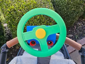Toy Steering Wheel for Stoller/Shopping Cart V2