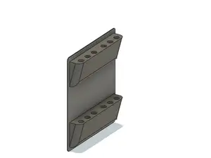 Dart holder (12 darts) wall mount