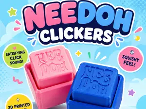 NeeDoh Nice Cube Clicker Fidget