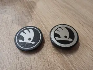 Wheel center cap - Skoda - Středová krytka na alu kolo - Škoda