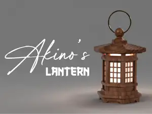 Japanese style lantern LED tealight cover