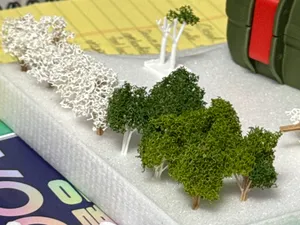Simple tree scale: 1/400