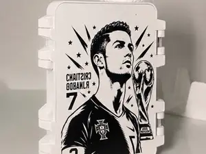 Caja organizadora de cromos de cristiano Ronaldo