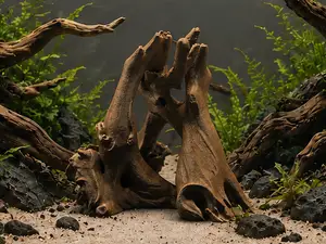 Twisted Driftwood Root -Terrarium & Aquarium Decor