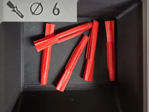 Gridfinity 6mm Wall Plug Organizer Box