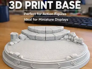 BASE Display Stand per Action Figures e Miniature
