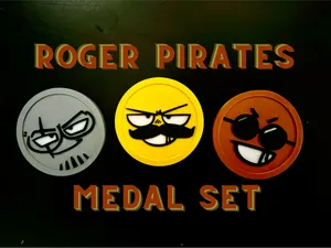 Roger Pirates Medal Set