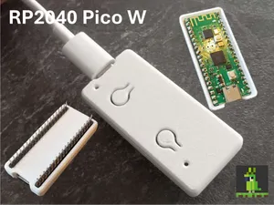 RP2040 Pico-W case | Fake Raspberry | ESP8285