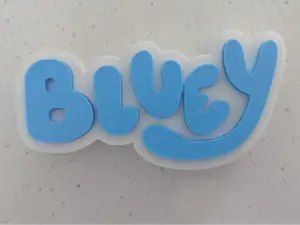 Bluey Logo and Children's Puzzle