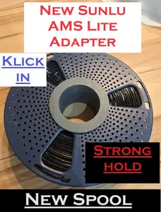 New Sunlu Spool Adapter for AMS Lite