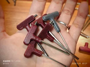 Bambu风格扳手套 适用于六角形L-Allen-Key-Handle L形内六角扳手套