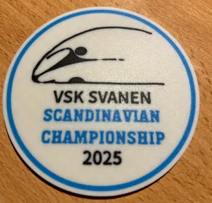 VSK "SVANEN" SCANDINAVIAN CHAMPIONSHIPS coaster