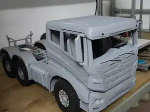 10比例六驱卡车，半挂卡车，打印RC卡车10 scale 6-wheel drive truck