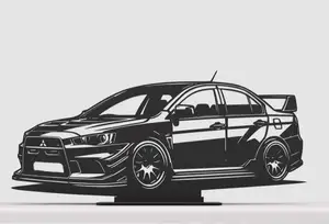 Mitsubishi Lancer Evolution Silhouette