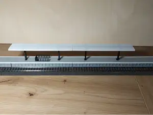 Modularer Bahnsteig für Märklin C-Gleis