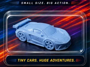 Pocket Racer #3 2cm Micro Car **COLLECT EM ALL**