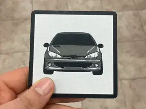 Peugeot 206 magnets wallpaper cartoon 
