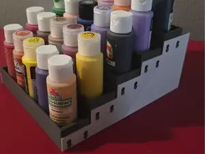 Paint Holder / Paint Storage / Acrylic Paint Rack
