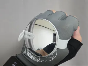 Hand-Mounted Rear View Mirror for Cyclists