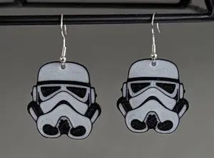 Star Wars "Stormtrooper" Earrings