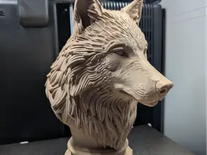 Wolfskopf Büste