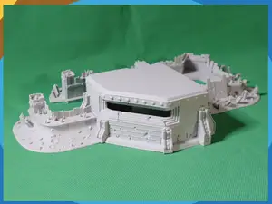 Corner Bunker Right, 7x7, Modular Trench System