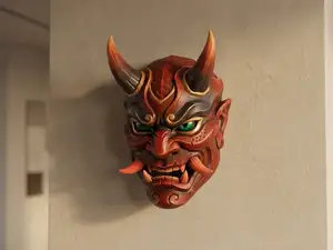 Samurai Oni Mask Dragon/Demon