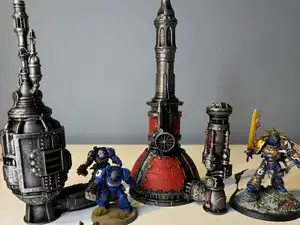40k Industrial styled chimney stack