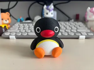 大头Pingu坐坐摆件