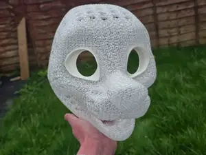 Canine Fursuit Headbase - Toony TPU