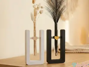 String Art Heart Vase (Tube Holder)
