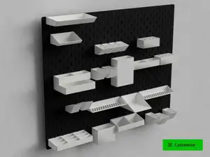 QMH Parametric Storage Bins for SKADIS