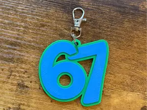 67 Keychain