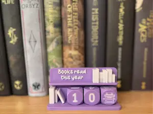 Books read counter