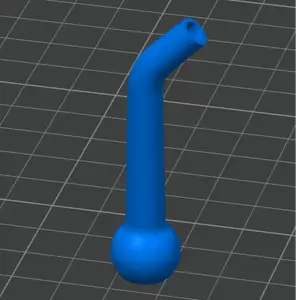 14mm Coolant Nozzle - 45mm Height - 45 Degree