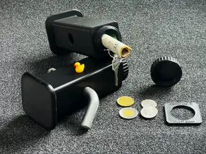 Stealth Hitch Cover Cap - Hidden Stash Box Storage