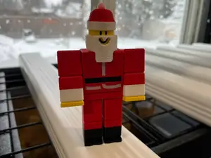 Roblox Santa figure plus original version